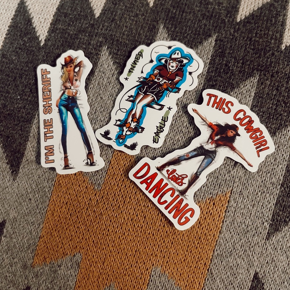 Western sticker bundle